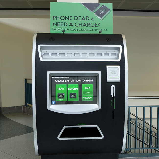 device chargers available at New Orleans Airport
