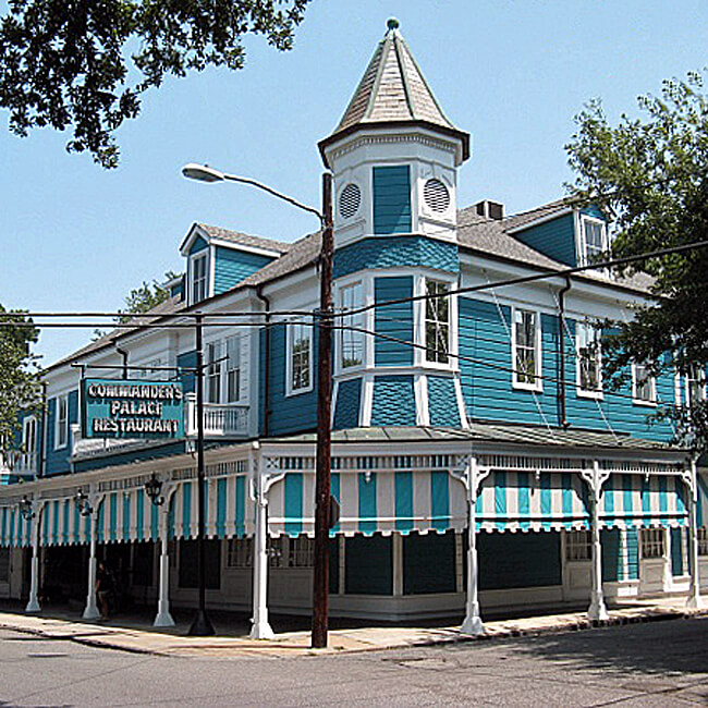 Commanders Palace Restaurant, New Orleans Garden District