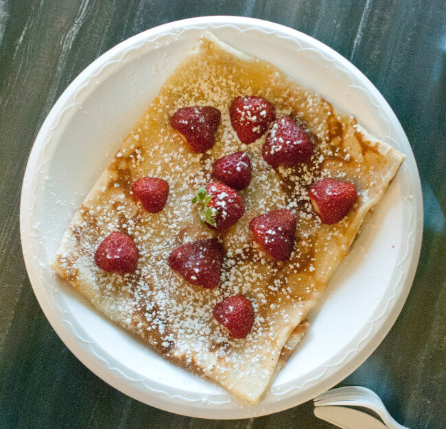 Crepe from the market in Old Quebec | The Bug That Bit Me