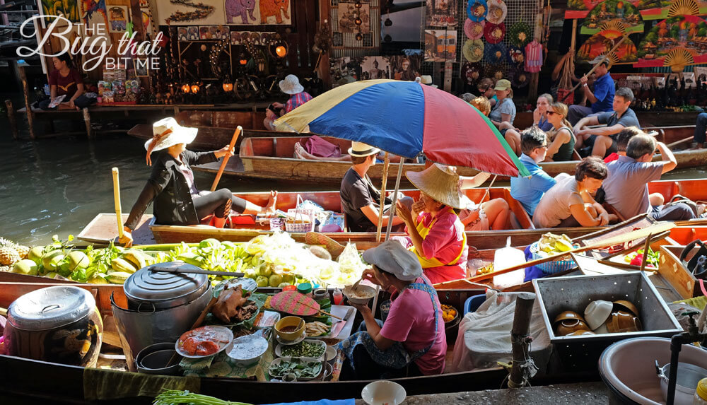 Damnoen Saduk floating market