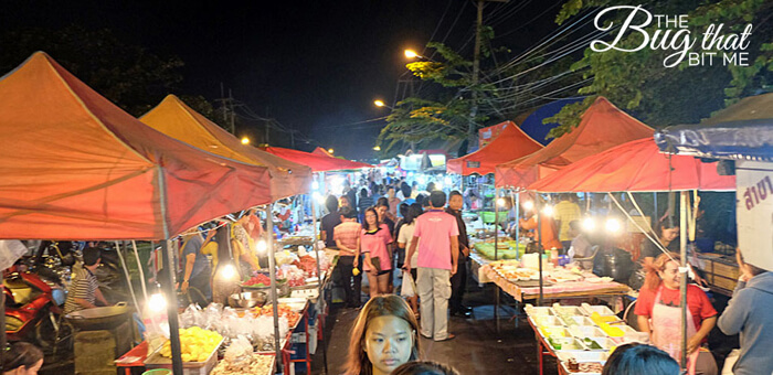 Bang Lan Night Market in Ayutthaya, Thailand - The Bug ...