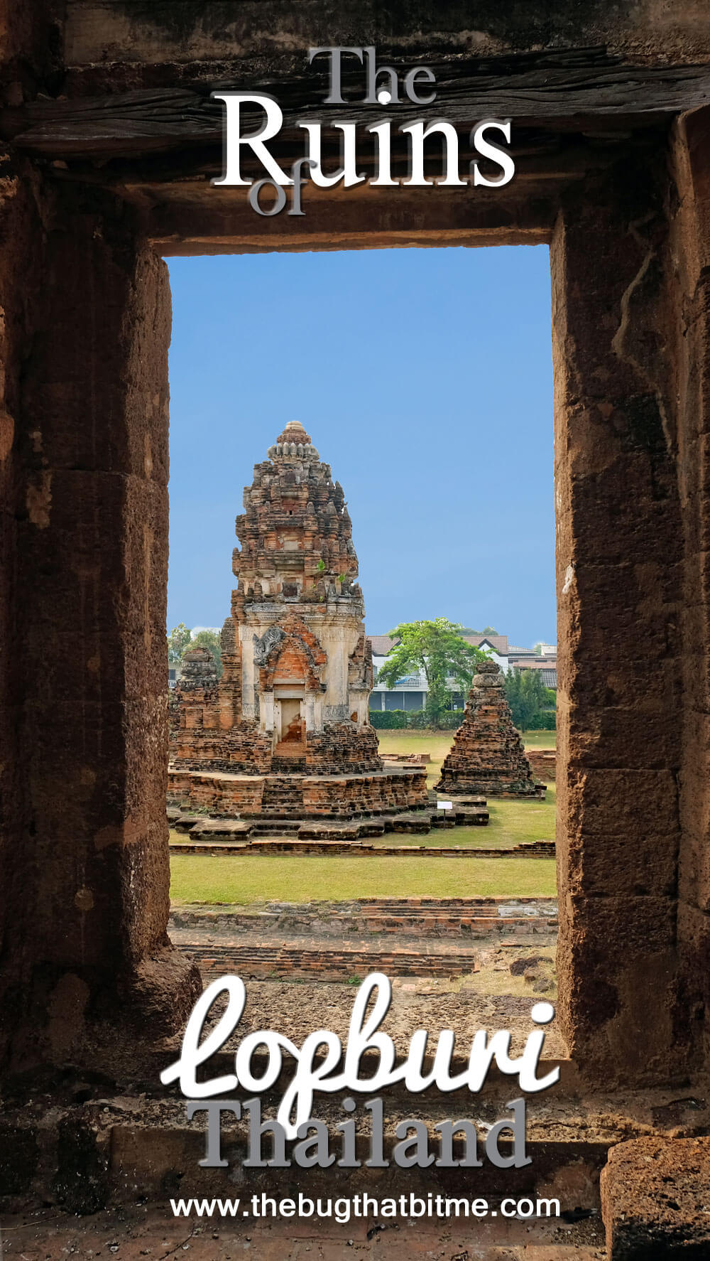 The ruins of Lopburi, Thailand