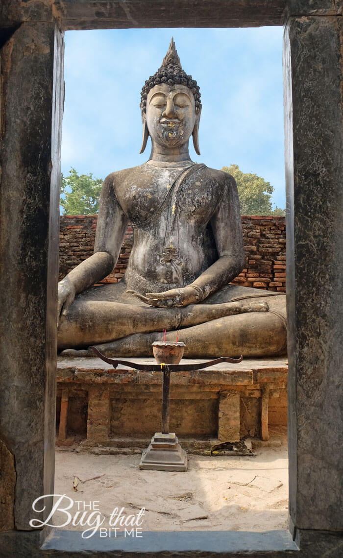 Sukhothai Historical Park, Diamond Eyes Buddha
