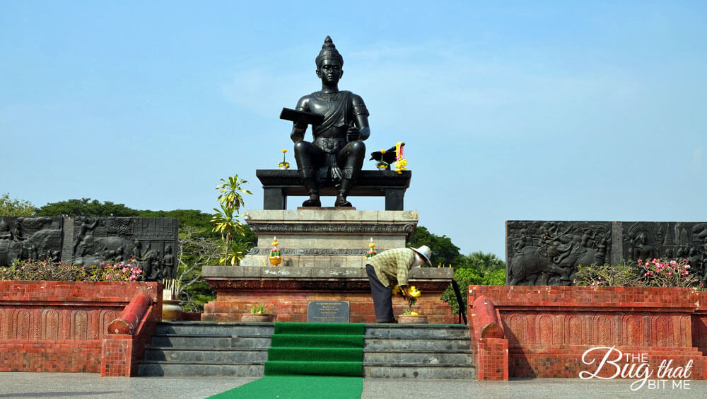 Sukhothai Historical Park, King Ramkhamhaeng Monument