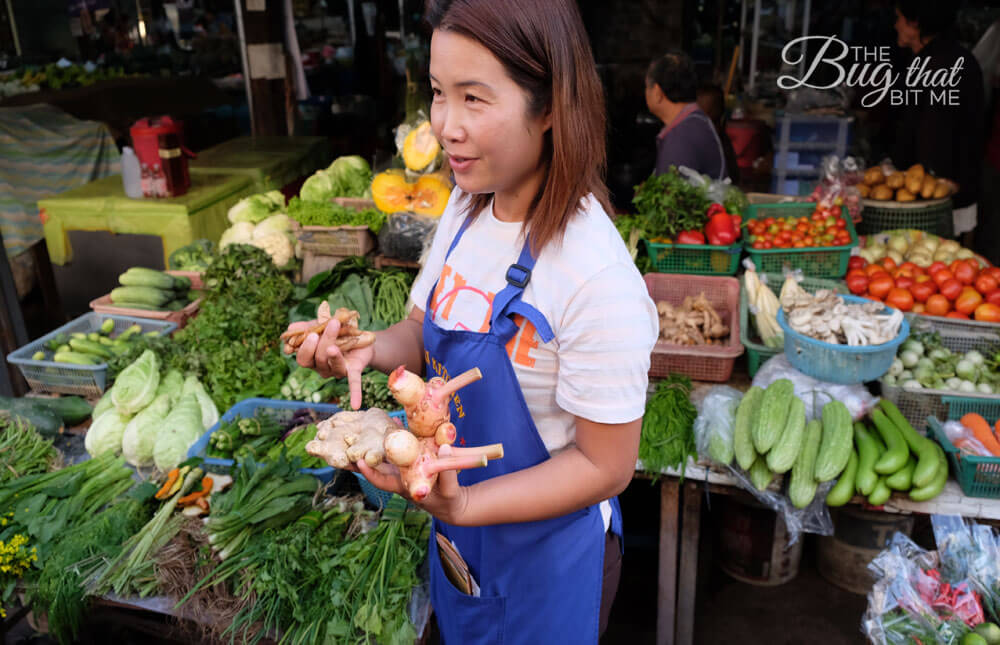 Thai Kitchen cooking class market visit