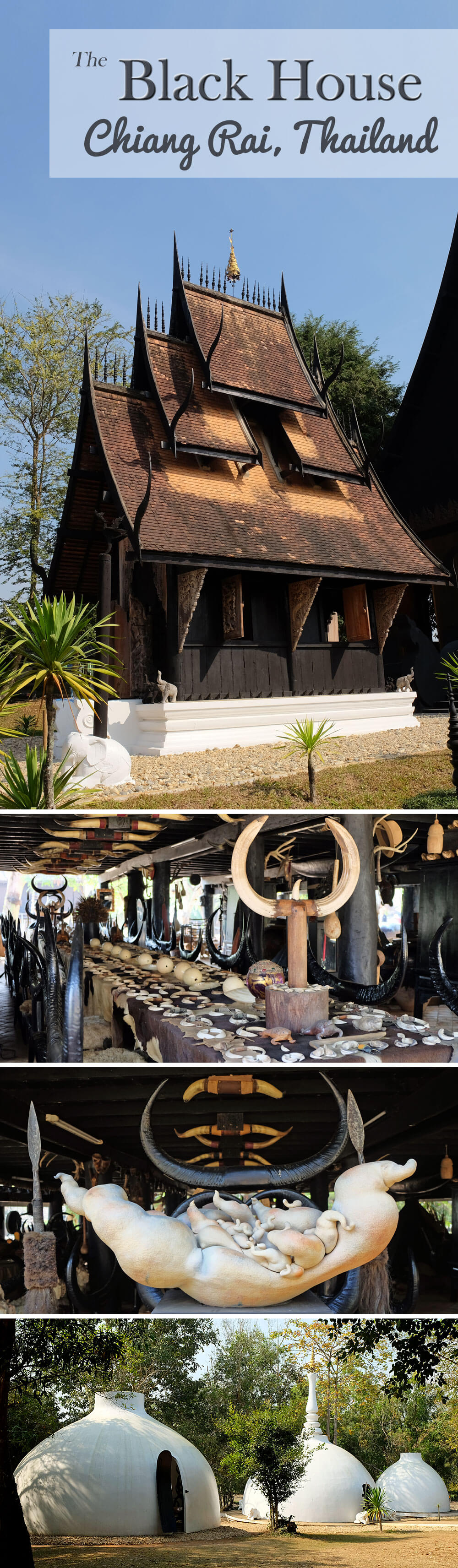 The Black House, Baan Dam, Chiang Rai, Thailand