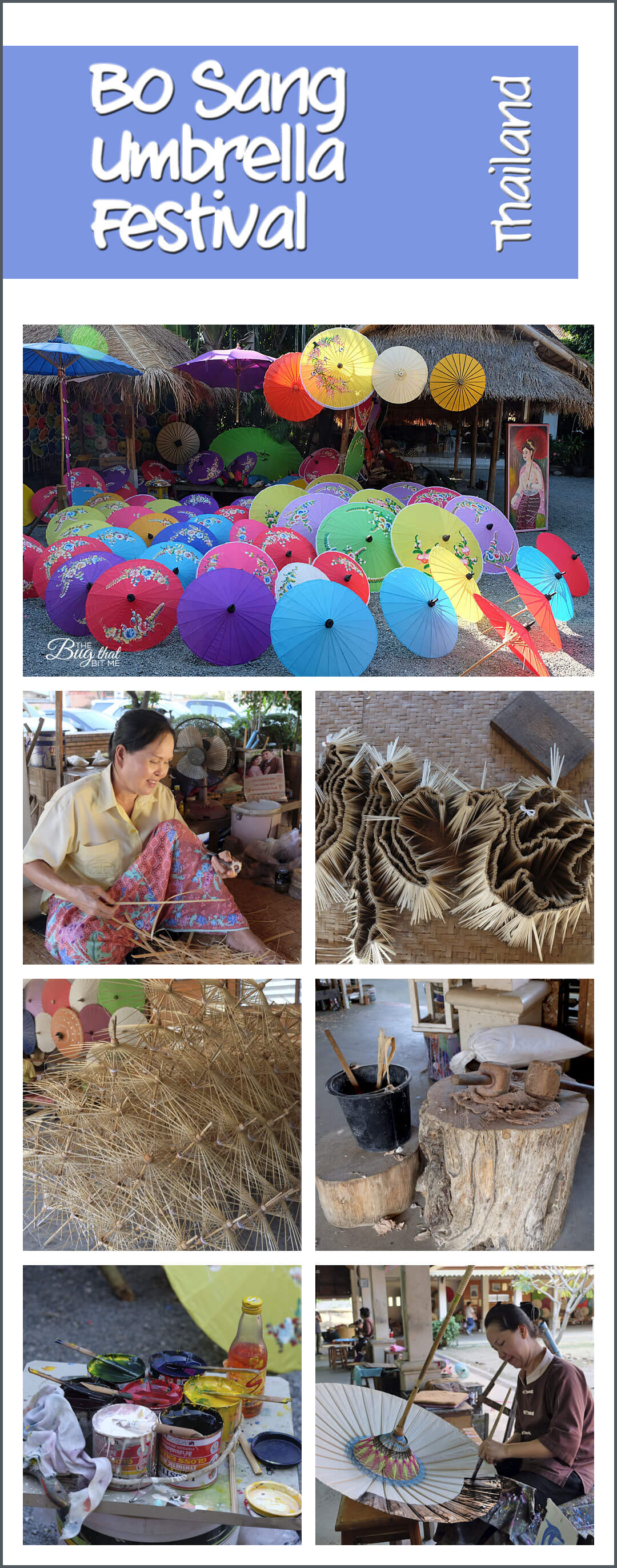 Bo Sang Umbrella Festival, Bo Sang, Thailand | The Bug That Bit Me