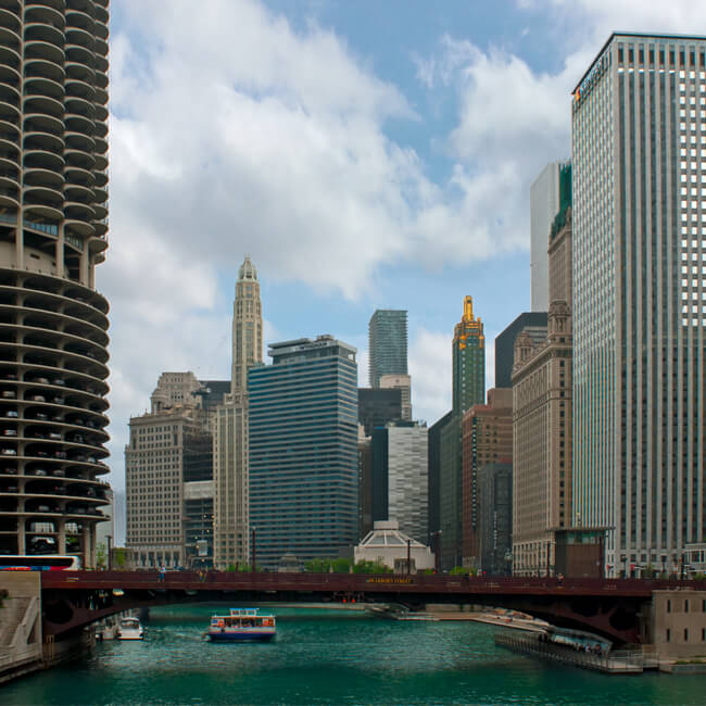 Chicago River downtown