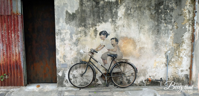 George Town, Penang, Malaysia Street Art | The Bug That Bit Me